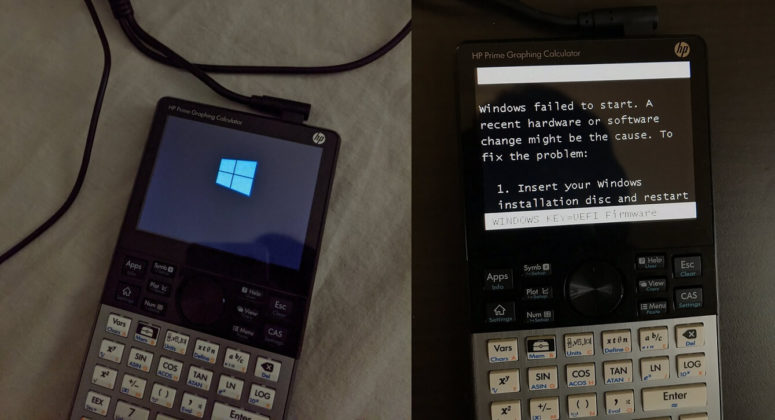 Photo of Hacker Runs Windows 10 IoT Core on a Calculator