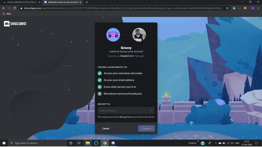 How To Add Bots To Your Discord Server 2020