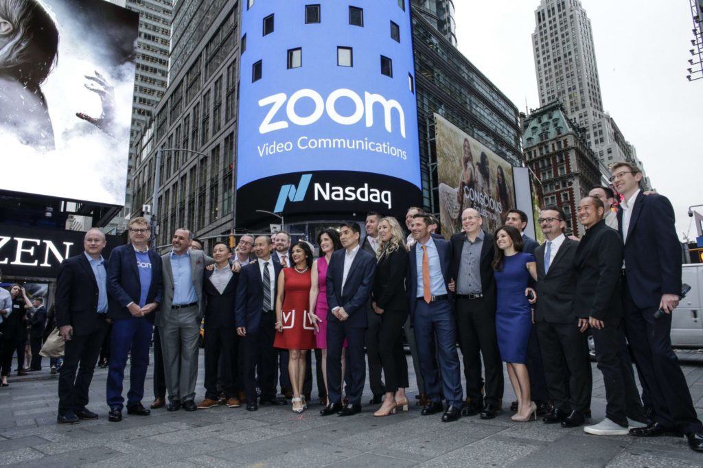 Zoom shares rise on the announcement it will join nasdaq ...