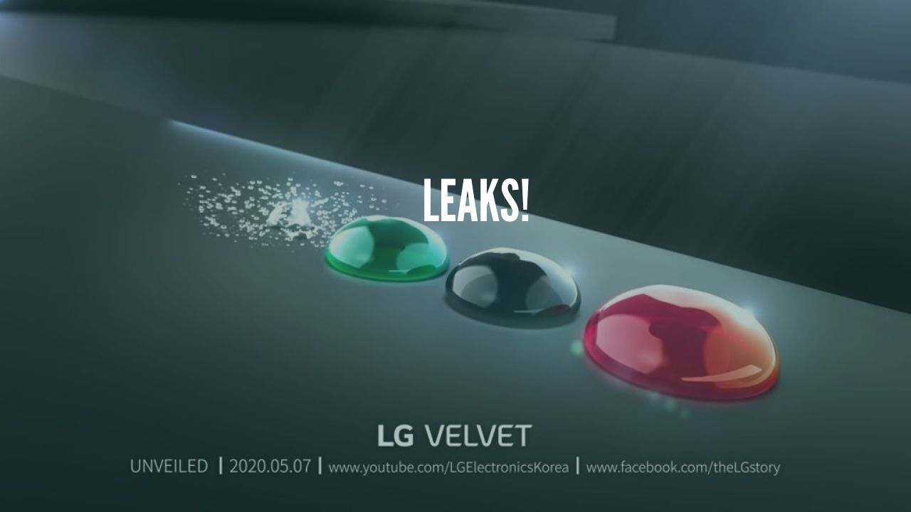 Photo of LG Velvet Specifications Leaked Before Launch