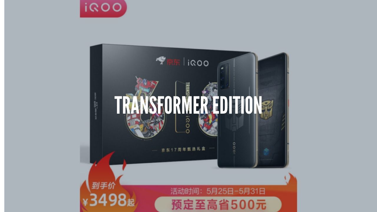 Photo of iQoo 3 Transformers Limited Edition Unveiled