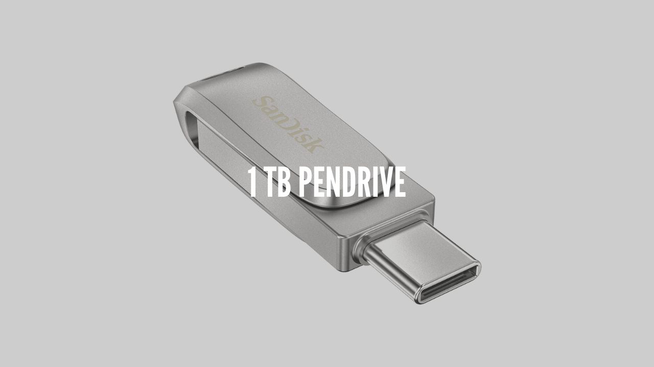 Photo of SanDisk 1TB Ultra Dual Drive Luxe Pendrive Launched in India