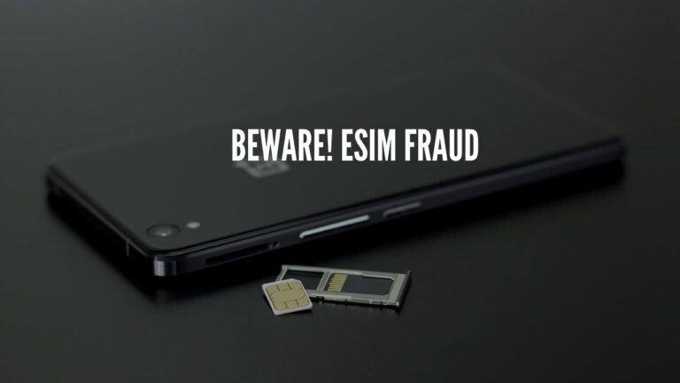 Beware! esim fraud