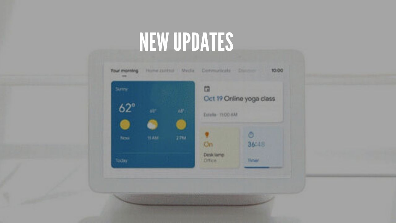 Google Assistant Smart Displays Updated