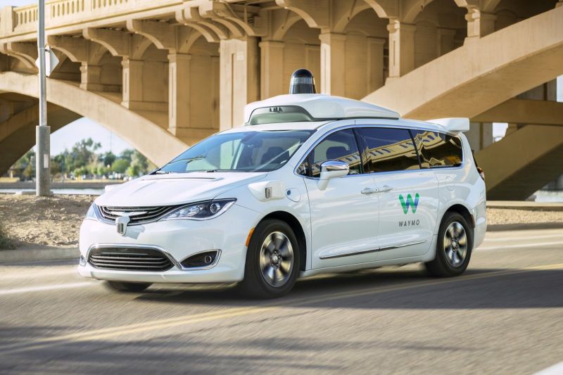 waymo one driverless taxi