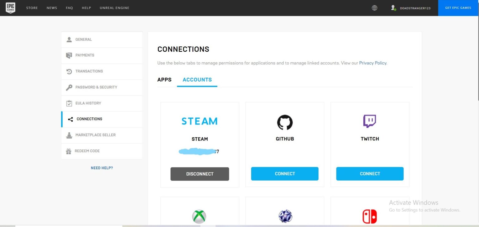 How to Connect Your Epic Games And Steam Accounts | The Tech Infinite