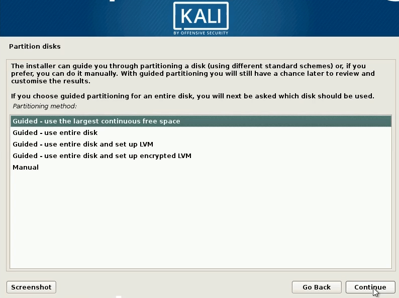 dual boot windows 10 and kali linux