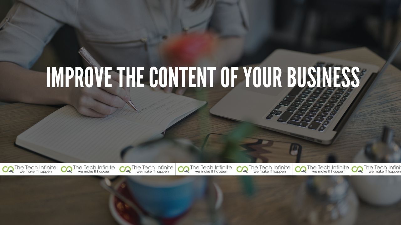 Improve The Content of Your Business